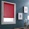 MADECOSTORE Tenda avvolgitrice setacciante senza forare, colore: Rosso ciliegia, L66 x H170 cm