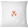 Bona Basics, Federa decorativa per cuscino, decorazione per la casa, per divano, caffetteria, dimensioni: 60 x 60 cm, colore: bianco