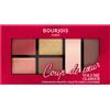 Bourjois Volume Glamour 001 Coup De Coeur, Intense Look Triplo Finish Polvere Compatta
