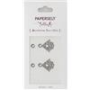 PAPERSELF Temporary Tattoos Swing of the 20's Trinkets 2 pz (5.08 cm x 7.62 cm)