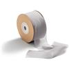 CHUQING Nastro in chiffon grigio, largo nastro di seta, per matrimoni, feste, San Valentino, Natale, compleanno, confezioni regalo, 38 mm x 23 m