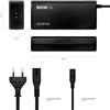 GielleService Caricatore Multitensione Aisens Automatico Universale per Laptop 90W con 12 Connettori
