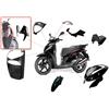 one by Camamoto cod.77366850 set kit plastiche carene colore nero