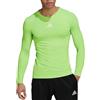 ADIDAS MAGLIA TERMICA UOMO VERDE FLUO [26184]