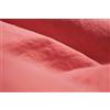 L1NK STUDIO Lenzuolo sopra Singolo Cotone Tinta Unita per Letti 90 cm (160X280cm) 100% Cotone (Percalle 200 Fili) Coral