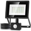 Aigostar Faretto Led da Esterno con Sensore di Movimento,30W 2510LM Faro LED Esterno,Bianco Freddo 6500K,IP65 Impermeabile Faretti LED per Giardino, Cortile,Patio,Garage