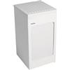 Colavene - Lavacril box in ABS metrachilato 45X50Xh84 : Finitura colacril - Bianco