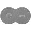 PetUp Tappetino sottociotola in pvc PetUp - Grigio - 46x26 cm - 1° ORDINE? scegli lo sconto BZR5 / BZR20 + 200 punti fedeltà