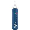 GYM POWER Sacco Boxe Pieno Blu Italian Style da 30 kg - Dimensioni 100x40 cm