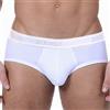 2(x)ist IST - Confezione da 3 slip da uomo, in cotone essenziale - bianco - Medium