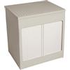 Colavene - Lavacril box in ABS metrachilato 80x60xh84 : Finitura colacril - Avorio
