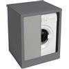 Colavene - Lavacril box in ABS metrachilato 72x68xh91cm : Finitura colacril - Grigio
