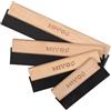 MIVOS Spatola in gomma - Set di spatole per piastrelle - 150 mm - 200 mm - 250 mm - 300 mm - Manico in legno per stuccare - Gomma per stuccare - Stuccatura - Made in EU