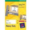 Avery L 4774-20 impermeabile etichette resistenti Per stampante Laser, 99,1 x 139 mm, etichette, 4 etichette Per foglio A4, 20 fogli