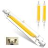 COITROZR 2 pezzi 10W Lampadina R7S LED 118mm hightlight, 10W Sostituzione 100W R7S J118 alogena, AC 220-240V, 1000lm 360 ° angolo di emissione R7S Lampadina LED COB