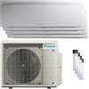 Daikin Condizionatore Daikin Emura 3 quadri split 9000+9000+12000+18000 BTU inverter A++ wifi unità esterna 7.4 kW Bianco codice prodotto 4MXM80A/FTXJ25AW_2/FTXJ35AW_1/FTXJ50AW_1