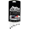 Precision steel Kit 7 chiavi miste a nottolino 8/9/10/11/12/13/14 mm