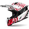 AIROH Casco Airoh Twist 3 Thunder rosso