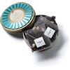 Domori Tè Natalizio ''Noël à Manhattan in Mini Scatola Regalo di Latta, 6 Bustine di The di Natale Fruttato, 12g, Dammann Frères