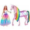 Mattel Bambola con Animale Domestico Barbie Dreamtopia Unicorno