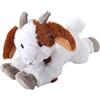 Wild Republic Ecokins Mini Capra, Peluche per Bambini 20 cm, Peluche di qualità, Regalo di Compleanno, Giocattoli Ecologici, Creato Riciclando 7 Bottiglie in Plastica