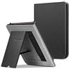 FINTIE Custodia per Pocketbook Touch HD 3 / Touch Lux 4 & 5/ Basic Lux 2 / Color 2020 - Protettiva Stand Cover in Similpelle con Card Slot e Hand Strap Auto Sveglia/Sonno, Nero