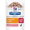 Hill's Prescription Diet c/d feline Urinary Stress al salmone - 12 bustine da 85gr.