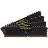 Corsair Ram DIMM DDR4 32GB Corsair Vengeance LPX 4x8GB 3600MHz CL16 1.35V Intel XMP 2.0 Nero