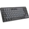Logitech MX Mechanical Mini Tastiera Retroilluminata Wireless, Bluetooth, USB-C, Layout QWERTY US Intl, Grigio