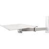 myWall My Wall H20L, supporto da parete per TV fino a 53 cm, max. 35 kg, inclinabile, orientabile, bianco
