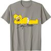 The Simpsons The Simpson Homer Sexy Cheeky Divano Potato Lounging Maglietta