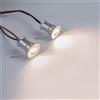 Kit 2 Faretti Segnapasso LED 1W - IP44 Bianco Freddo 6.000K