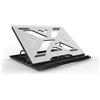 GielleService Supporto per laptop Conceptronic 7 livelli - Fino a 15,6 Colore nero/grigio THANA03G