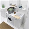 Colavene - Lavapanni domestica per inserimento lavatrice vasca a destra 106X50Xh90