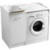 Colavene - Lavapanni domestica per inserimento lavatrice vasca a sinistra 106X60Xh90