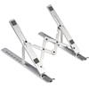 GielleService Supporto per laptop Conceptronic 6 livelli Fino a 15,6 Pieghevole Colore alluminio