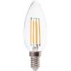 V-TAC LAMPADINA FILAMENTO LED CANDELA E14 6W BIANCO CALDO IP20 VT-2327-LED212848