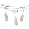 V-TAC PORTALAMPADA CATENA PARTY 15 ATTACCHI E27 15METRI IP65 LAMPADINE NON INCLUSE VT-713-LED7699