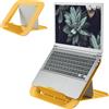 GielleService Supporto per laptop regolabile Leitz Ergo Cozy Design ergonomico Altezza regolabile Colore giallo caldo