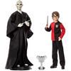 Mattel Harry Potter- Confezione di 2 Bambole, Personaggi Voldemort di 30.5 cm e Harry Potter di 27 cm, Giocattolo da Collezione per Bambini 6+Anni, GNR38