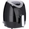 SEVERIN FR 2430 Friggitrice ad aria calda 1500W, Friggitrice ad aria Cestello da 3.2 L, 6 programmi automatici senza olio, Friggitrice ad aria elettrica con display touch LCD, Nero