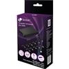 GielleService Caricabatterie Universale Automatico Leotec Slim per Laptop Notebook 90W + Hub USB - 12 Connettori Differenti