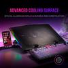 GielleService Base di Raffreddamento Mars Gaming MNBC5 per Laptop fino a 19 6 Ventole 7 Posizioni Inclinabili MNBC5