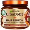 Garnier Ultra Dolce Tesori di Miele, Maschera Riparatrice Per Capelli Danneggiati, 97% Origine Naturale, 1 Minuto di Posa, Senza siliconi, Hair Remedy, 340 ml