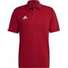 adidas Entrada 22 Short Sleeve Polo Shirt Maglietta, Team Power Red 2, XS Uomo