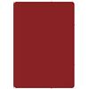 OFFICER PRODUCTS Office Products - Cartellina portadocumenti con elastico, formato A4, PP, 500 micron, 3 alette, tipo 3, con elastico, in polipropilene, colore: rosso, formato A4, dimensioni: 240 x 320 mm