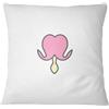 Bona Basics Federa Decorativa, Poliestere, Bianco, 45 x 45 cm