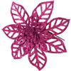 Giocoplast Natale Pick Glitter Stella di Natale Magenta 16cm