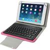Generic Tastiera Bluetooth Custodia da tablet in pelle universale con tastiera e supporto Bluetooth separabili per tablet da 10,1 pollici Tastiera Bluetooth