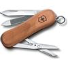 Victorinox, Executive 81 Wood, Coltellino Svizzero, Originale, Multiuso, Campeggio, 5 Funzioni, Lama, piccola, Lima per unghie